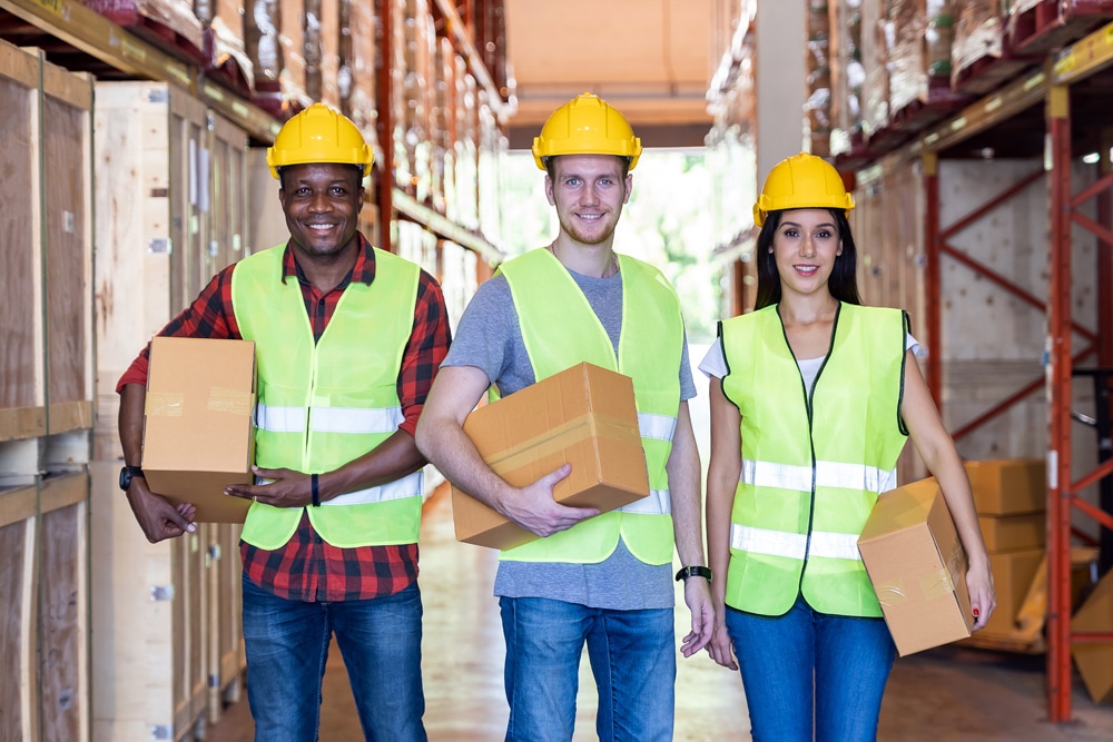 Warehouse employees